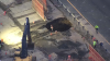 ¡Se abre la tierra! Un enorme hueco causa caos en una concurrida autopista de EEUU