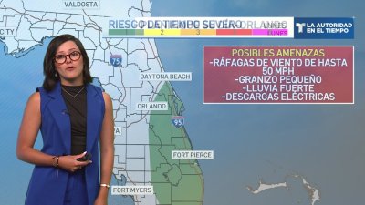 Domingo húmedo, riesgo de tiempo severo para el lunes