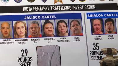 Capturan presuntos miembros de carteles de drogas mexicanos que traficaban fentanilo