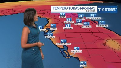 Pronóstico de El Tiempo en Tampa y Orlando