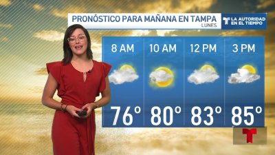 Comienzo de semana calurosa y con lluvias aisladas
