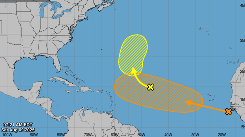 Pronóstico en el Atlántico
