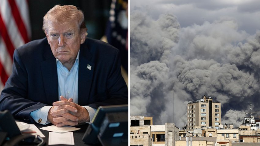 "Tenemos que terminar el trabajo": Trump sobre los bombardeos de EEUU en Irán