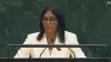 Delcy Rodríguez dice que habrá elecciones en Venezuela en su discurso ante la ONU